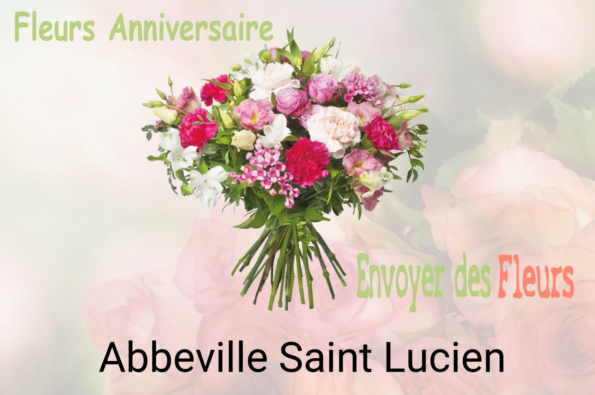 Bouquet de fleurs d’anniversaire livré à Abbeville-Saint-Lucien