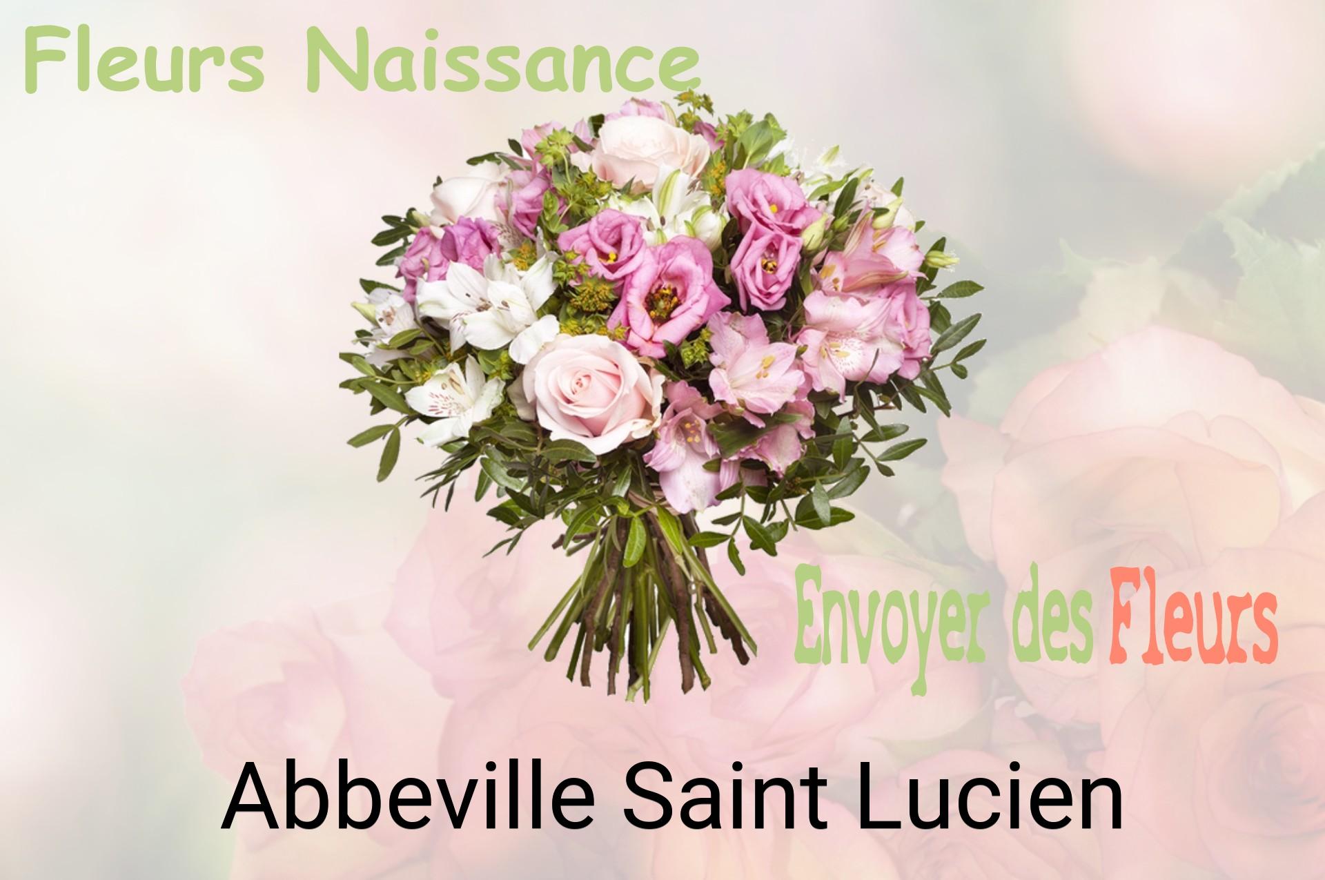 Bouquet de fleurs de naissance livré à Abbeville-Saint-Lucien
