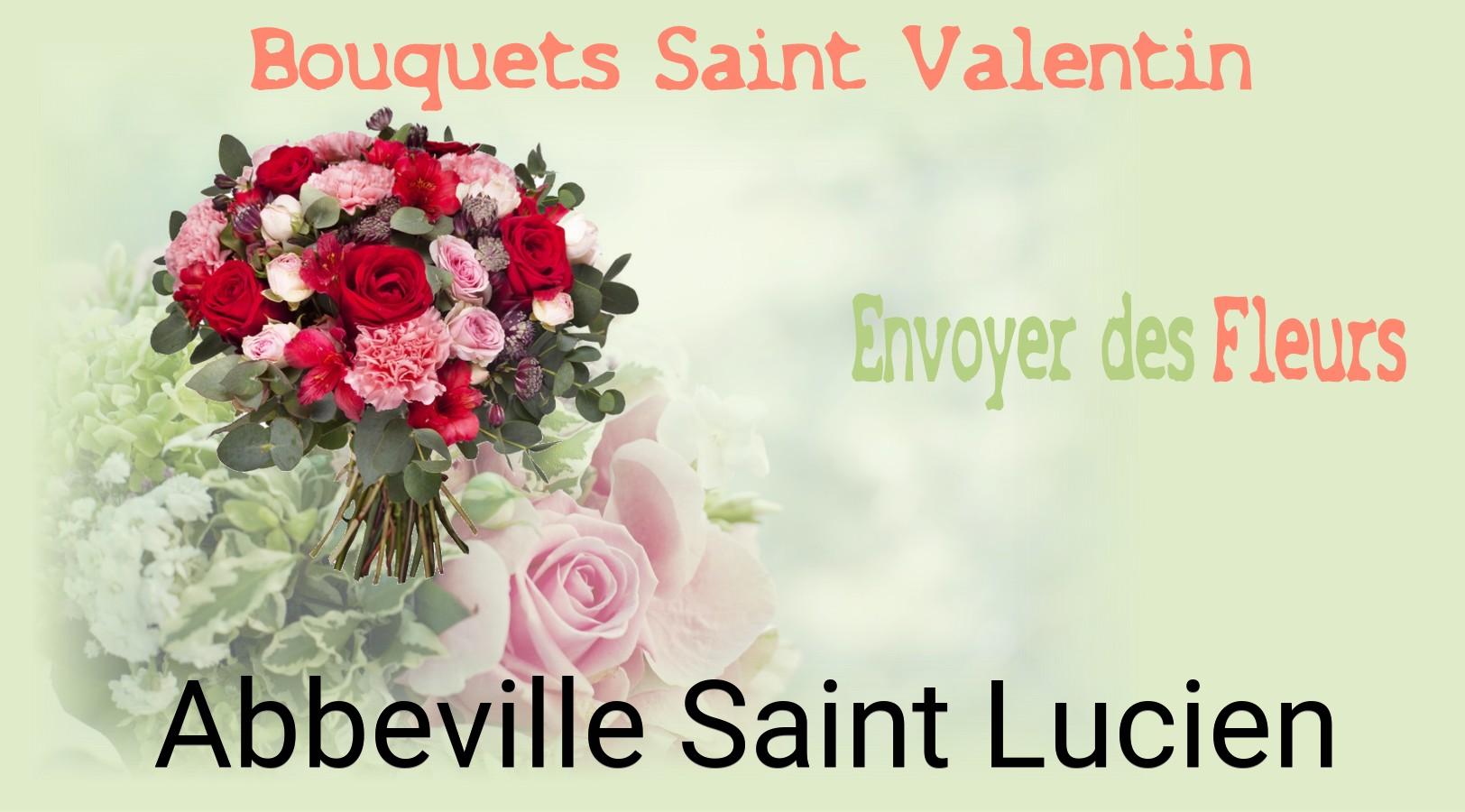 Roses de Saint-Valentin livrées à Abbeville-Saint-Lucien